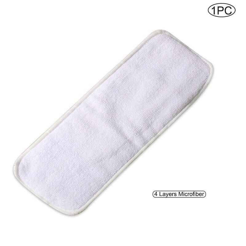 4 Layers Microfiber White