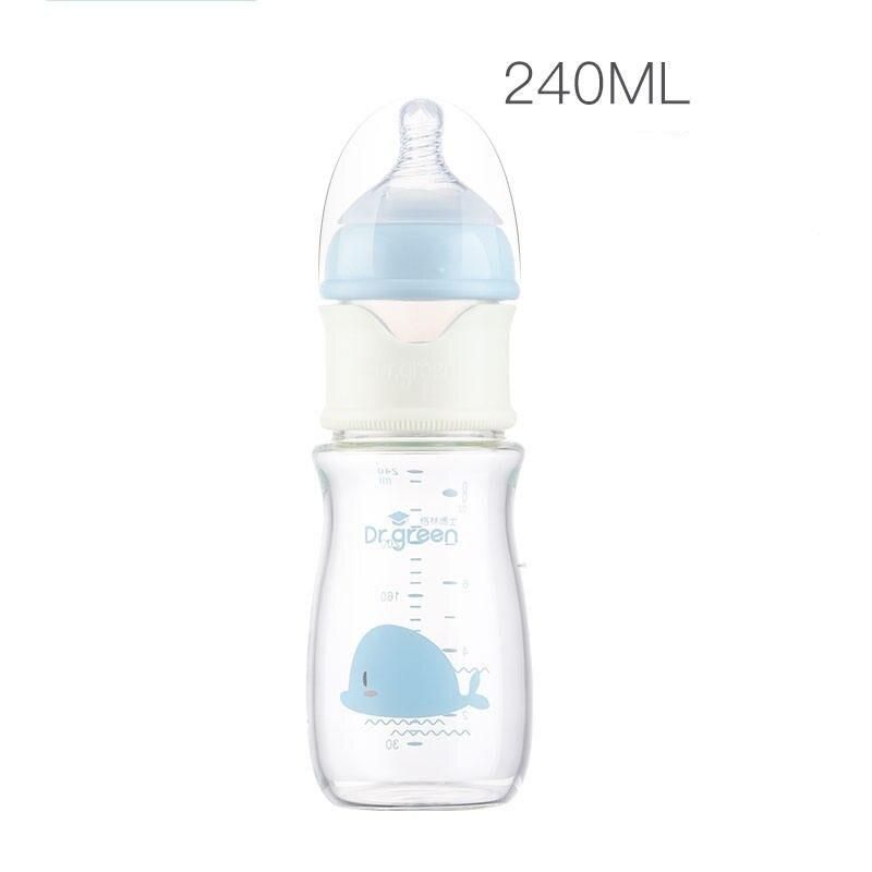 240ml Glass Blue