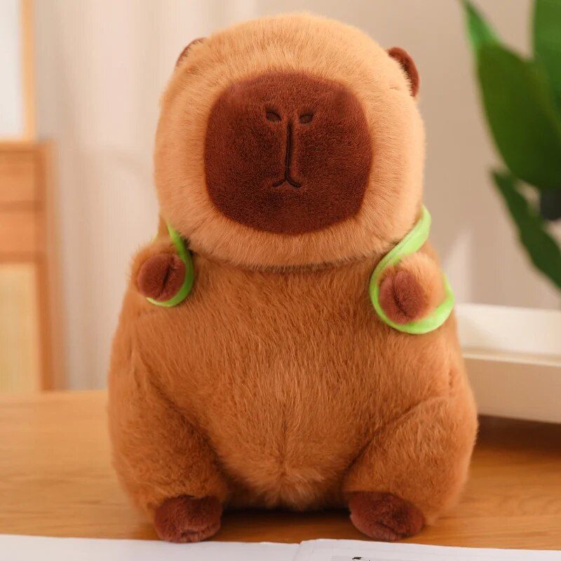 Capybara with bag