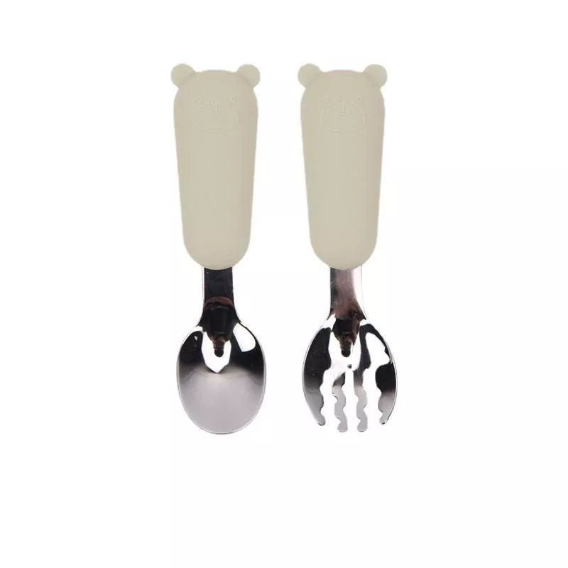 Spoon & Fork Beige