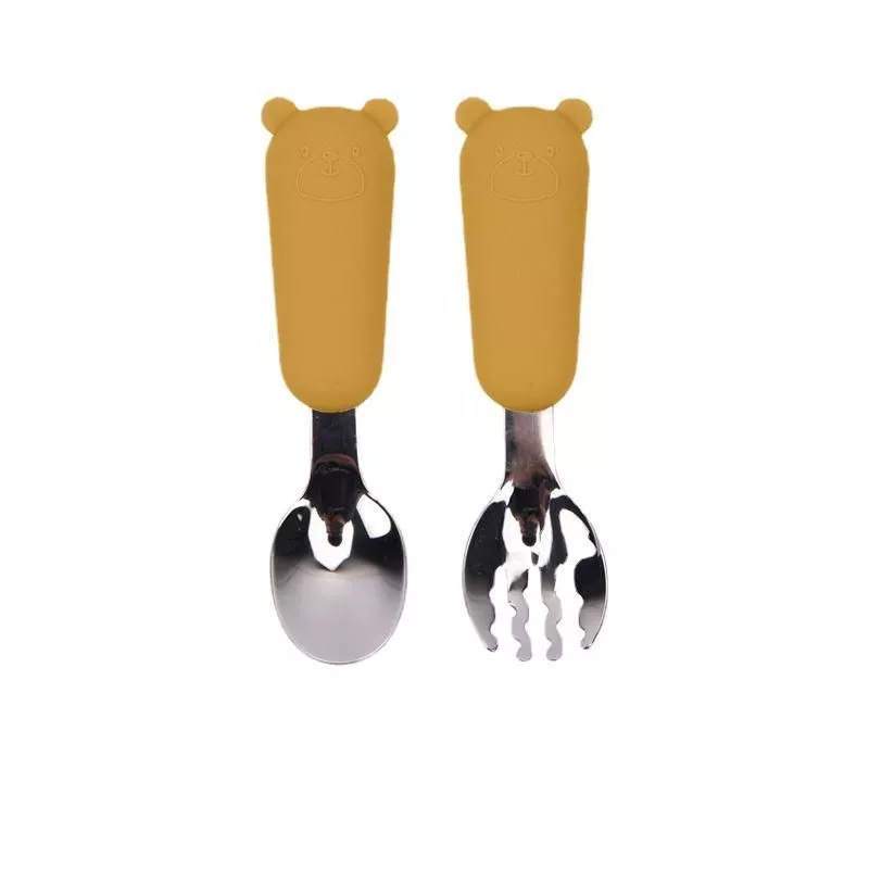 Spoon & Fork Yellow