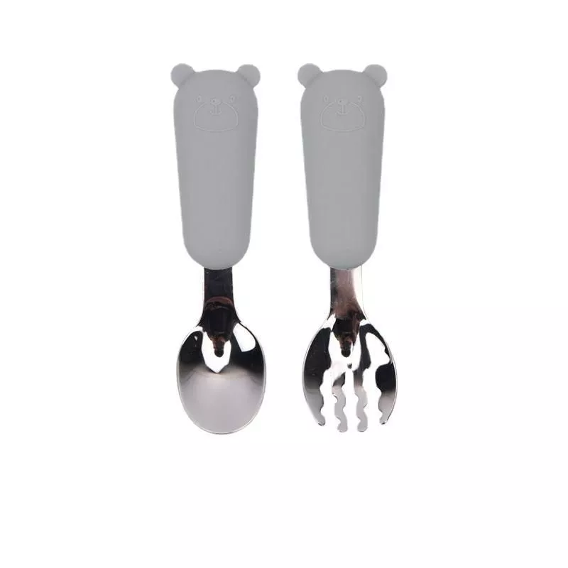 Spoon & Fork Gray